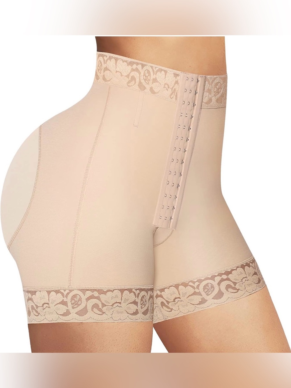 Lover-Beauty Butt Lifter Shapewear Tummy Control Beige 3XL NIB